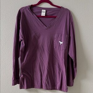 PINK Victoria's Secret Purple Top